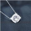Image 3 : 1 CT GRA CERTIFIED ROUND BRILLIANT 925S NECKLACE