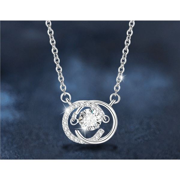 1 CT GRA CERTIFIED ROUND BRILLIANT 925S NECKLACE