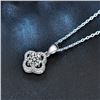 Image 2 : 1 CT GRA CERTIFIED ROUND BRILLIANT 925S NECKLACE
