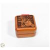 Image 1 : WOOD CARVED JEWELLERY BOX