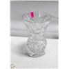 Image 1 : ESTATE PIN WHEEL CRYSTAL VASE