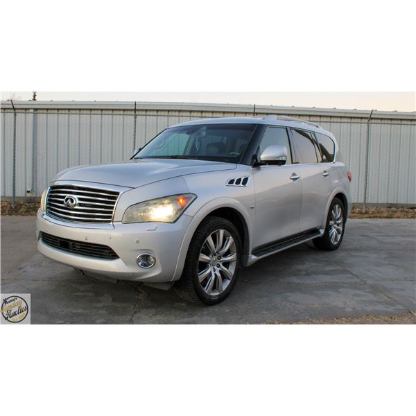 2014 INFINITY GX80 4DR 4WD