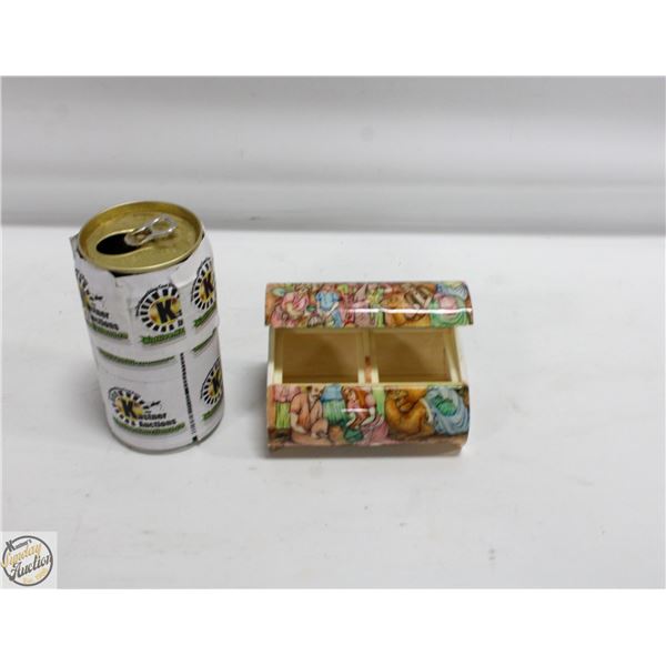 ESTATE FRENCH IVORY MINI STORAGE BOX