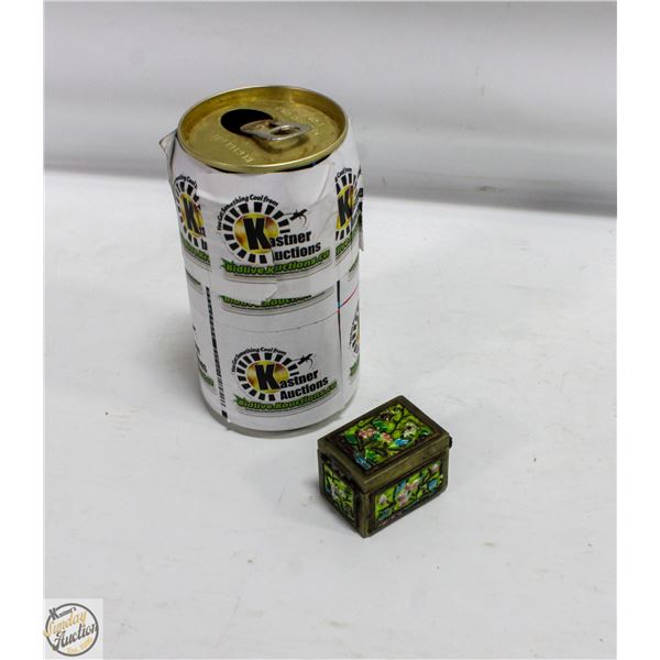 ESTATE VINTAGE MINIATURE TRINKET BOX