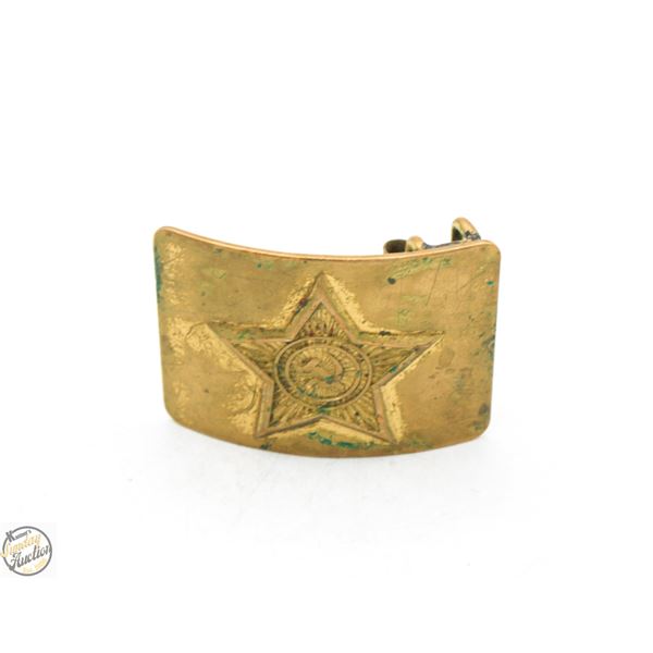 VINTAGE SOVIET ARMY BELT BUCKLE