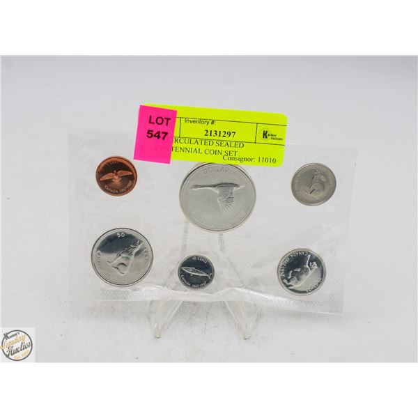 UNCIRCULATED SEALED CENTENNIAL COIN SET 1967