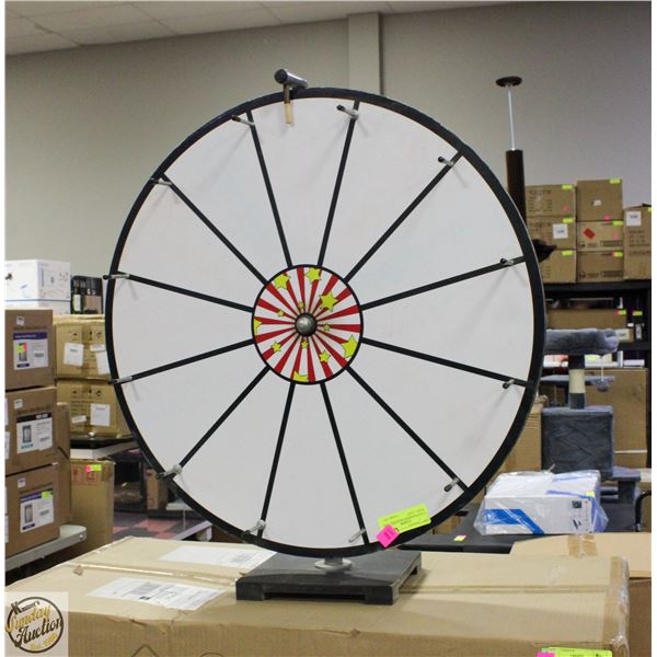 12 SLOT RANDOM PRIZE/SELECTION WHEEL - EASY