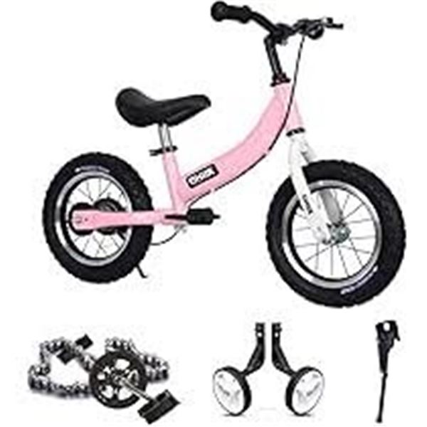 NEW BALANCE BIKE 2-IN-1 14 INCH BIKE PINK