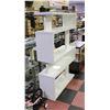 Image 1 : WHITE DESIGNER 5-SHELF STORAGE/DISPLAY