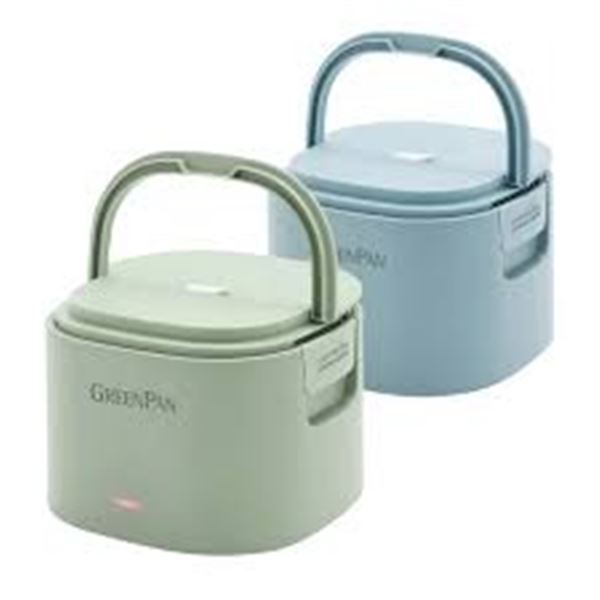 NEW GREENPAN ELECTRIC LUNCH BOX 2PK