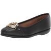 Image 1 : NEW AEROSOLES WOMENS BLACK FLATS SIZE 7
