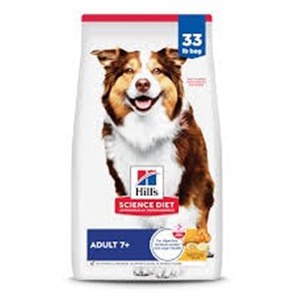 NEW 14.9KG HILLS SCIENCE DIET ADULT 7+ DOG FOOD