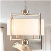Image 1 : NEW MODERN DRUM CHANDELIER 4 LIGHT FIXTURE