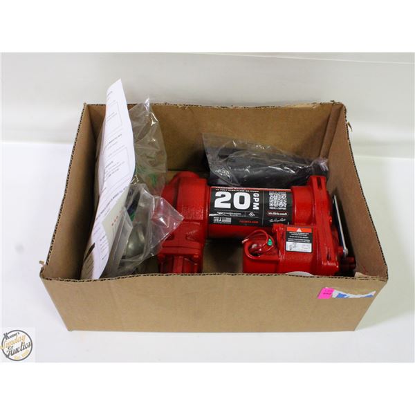 NEW FILL-RITE 20GPM HIGH FLO DC PUMP