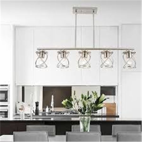 BRAND NEW MAVCANDONF 5-LIGHT LINEAR ISLAND LIGHTS