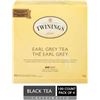 Image 1 : 4 X 72G TWININGS LONDON EARL GREY TEA BAGS