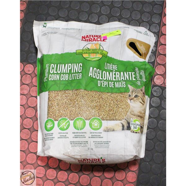 8.1KG NATURES MIRACLE CLUMPING CAT LITTER
