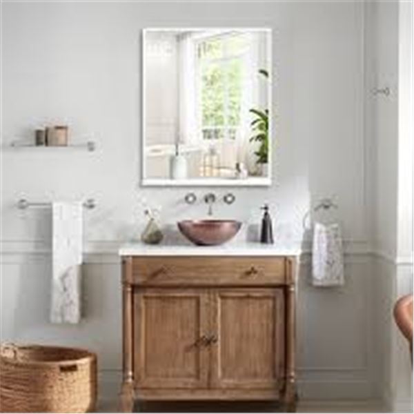 BRAND NEW WONSTART BATHROOM MIRROR 24 X 20"