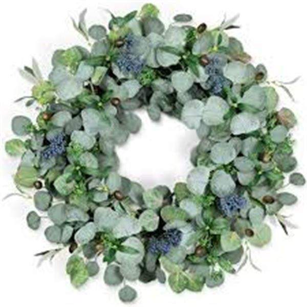 BRAND NEW EUCALPTUS WREATH 24"