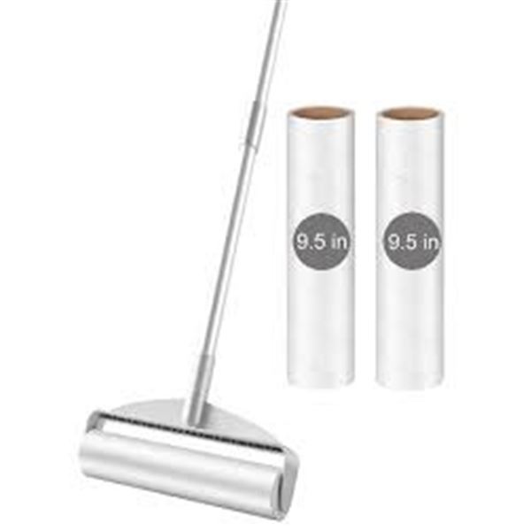 NEW NIUNIU LARGE LINT ROLLER FOR FLOOR CARPET 9.5"