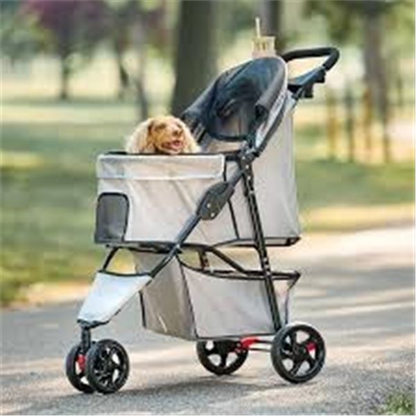 NEW W BOX CARSON PORTABLE PUP PET STROLLER