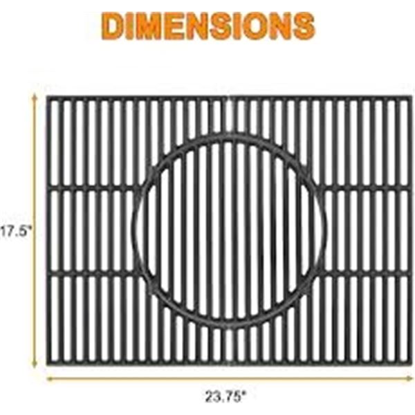 BRAND NEW 64812 GRILL GRATE WEBER GOURMET