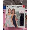 Image 1 : NEW FLOORA LACE CHEMISE 2PK XL