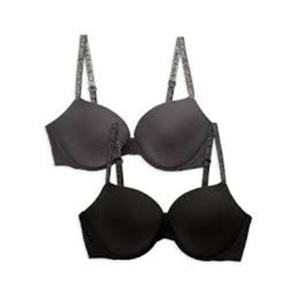 NEW CALVIN KLEIN 2PK PUSH UP PLUNGE 38D