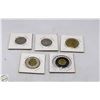 Image 1 : ESTATE CANADIAN COLLECTOR COINS IN SLEEVES