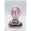 Image 1 : ESTATE PORCELAIN RING HOLDER ON STONE