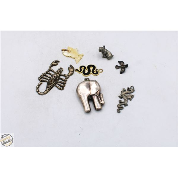 ANIMAL THEMED PENDANTS