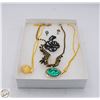 Image 1 : LOT OF LADIES JEWELRY WITH SINGLE BLACK
