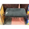 Image 1 : BLACK IRON PADDED BENCH