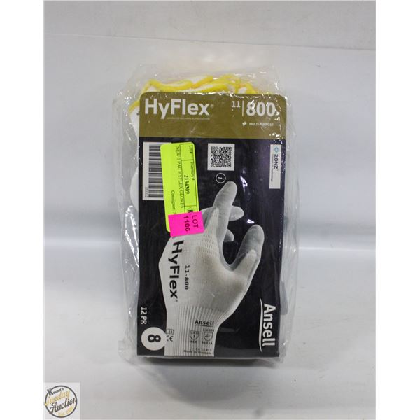 NEW HYFLEX GLOVES 8PRS 11-800