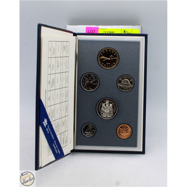 1990 CANADA SPECIMEN COIN SET BOOKLET