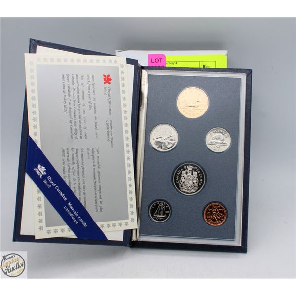 1990 CANADA SPECIMEN COIN SET BOOKLET