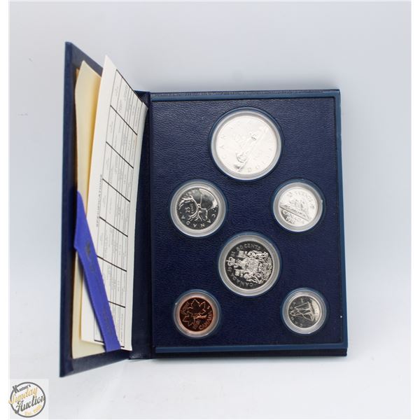 1981 CANADA SPECIMEN COIN SET BOOKLET