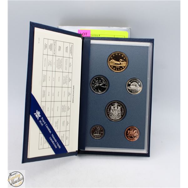 1993 CANADA SPECIMEN COIN SET BOOKLET