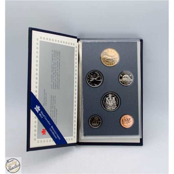 1989 CANADA SPECIMEN COIN SET BOOKLET