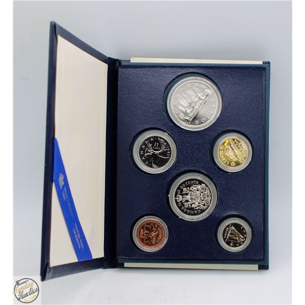 1982 CANADA SPECIMEN COIN SET BOOKLET
