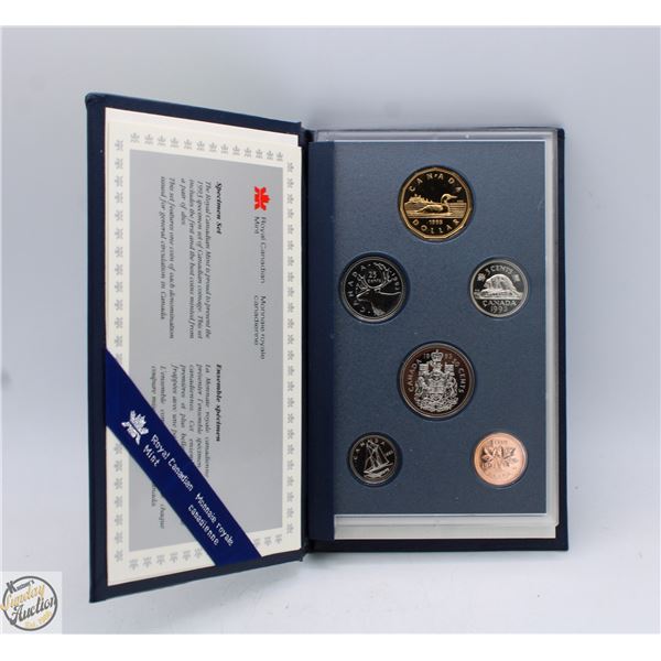 1993 CANADA SPECIMEN COIN SET BOOKLET