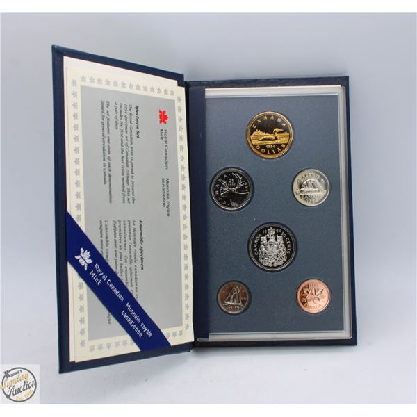 1988 CANADA SPECIMEN COIN SET BOOKLET