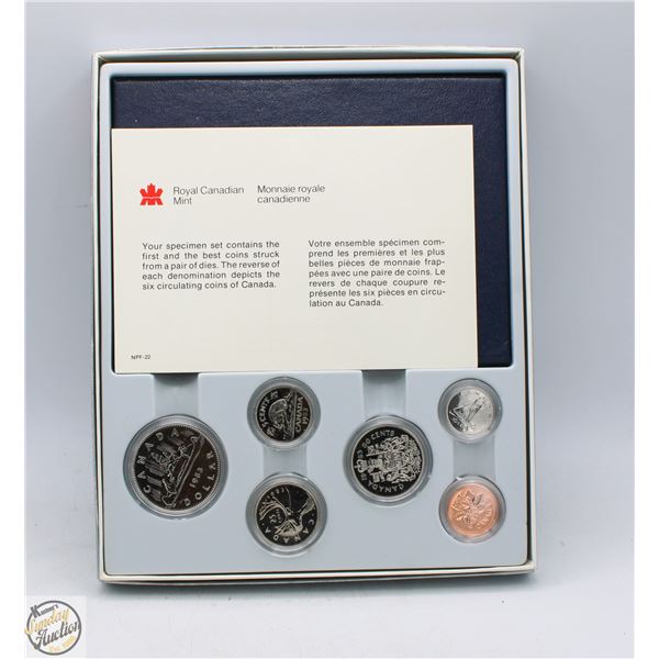 1983 CANADA SPECIMEN COIN SET BOOKLET