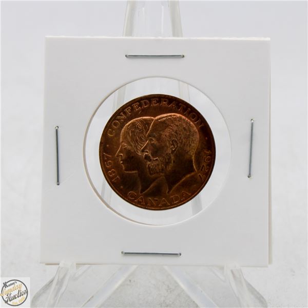 1867-1927 CONFEDERATION OF CANADA MEDALLION
