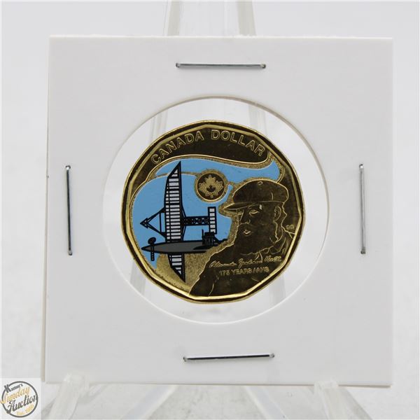 1922 COMMEM. 175 YRS FLIGHT CANADA $1 COLORED