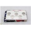 Image 1 : 2000 PLATINUM PLATED USA STATE QUARTERS SET