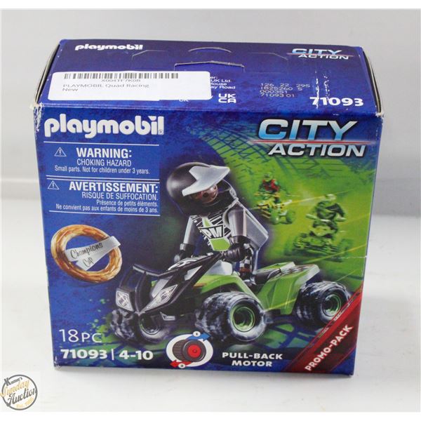 NEW PLAYMOBIL QUAD RACING
