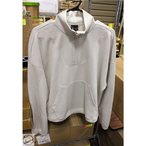 NEW WOMENS SPYDER ACTIVE XL 1/4 ZIP SWEATER