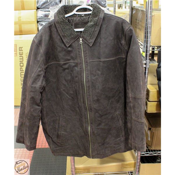 MENS XL GENUINE LEATHER DENVER HAYES 3/4 LENGTH