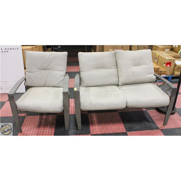 PATIO CHAIR/COUCH SET